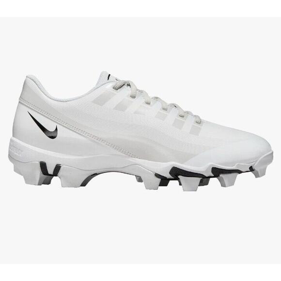 Nike‎ FASTFLEX VAPOR Size 11 Pro Football Cleats White w SILVER Laced DQ5114-100 main image 6